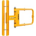 Global Industrial Adjustable Safety Swing Gate, 16-26W Opening, Yellow 708536YL